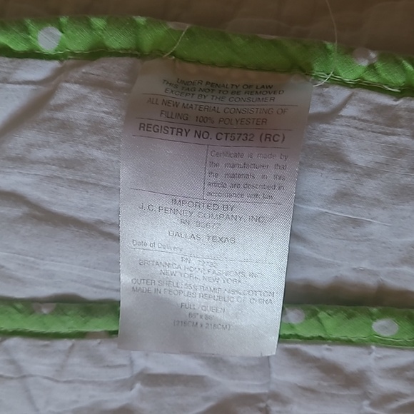 Vintage Arizona Jeans Quilt Set F/Q - Picture 5 of 8